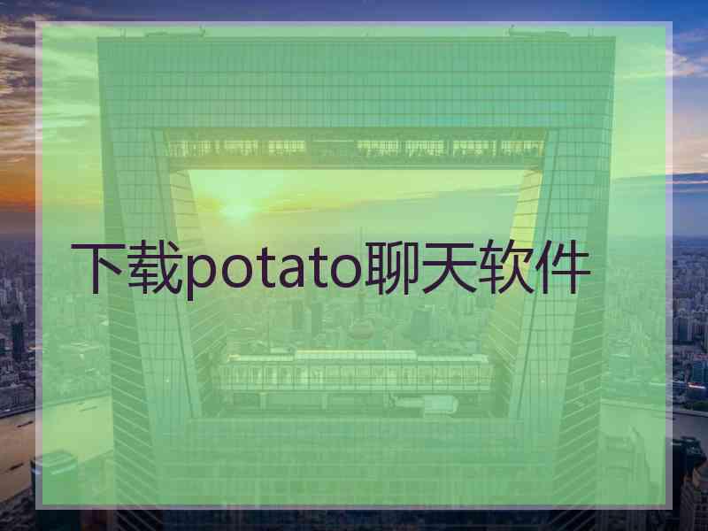 下载potato聊天软件